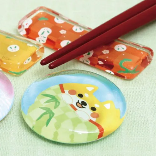 ガラス箸置き(長方形)