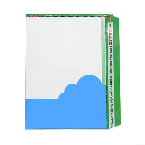A4クリアファイル 封筒型