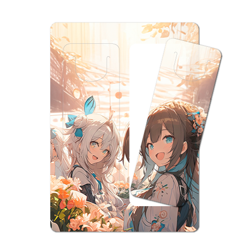 PPクリアしおり 2連(A6シート)