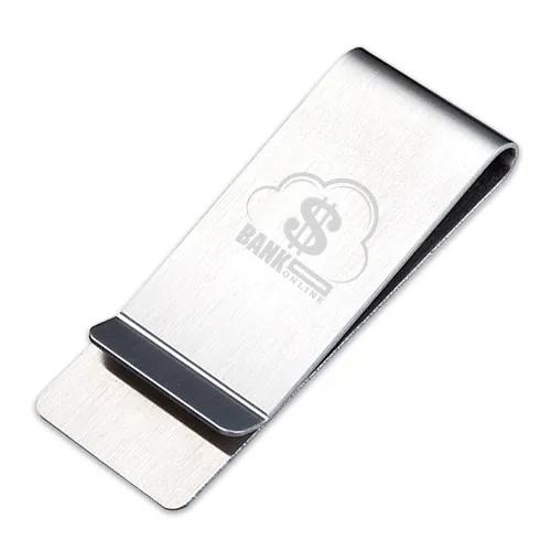 ステンレスマネークリップ