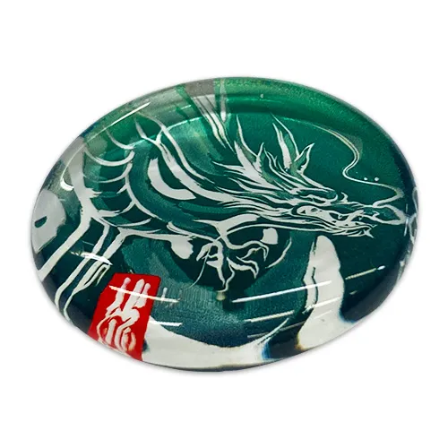 ガラス箸置き(円形)