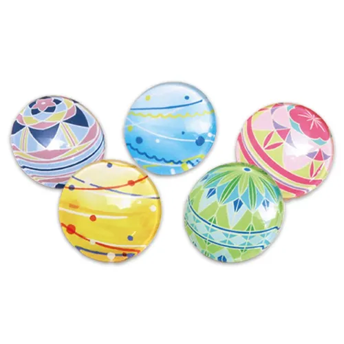 ガラスピンバッジ