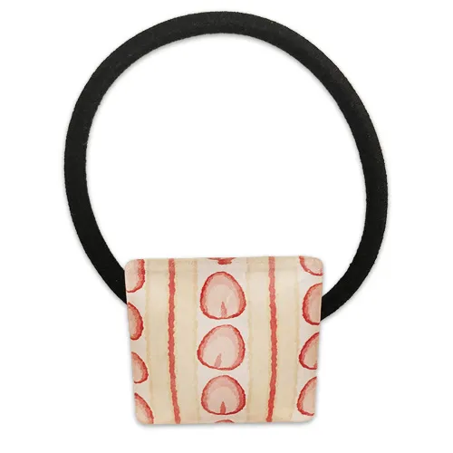 ガラスヘアゴム(正方形)