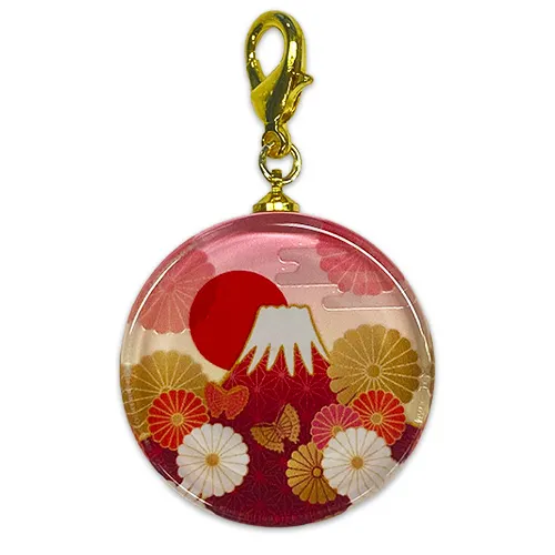 ガラスチャーム(円形:大)