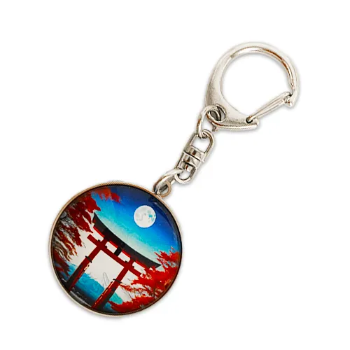 ガラスキーホルダー