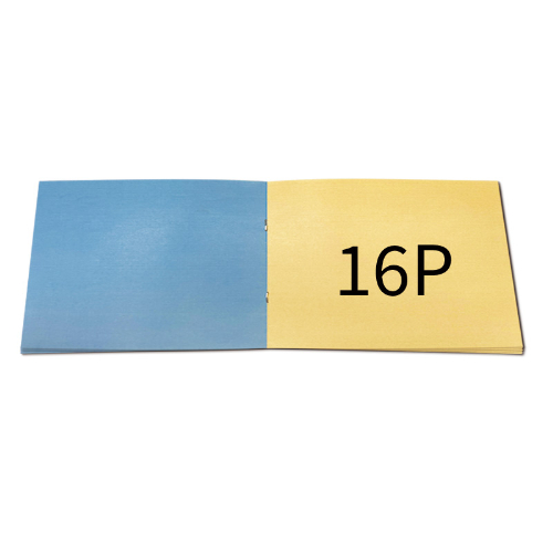 オリジナル封筒 H170xW307用 16P 中綴じパンフレット