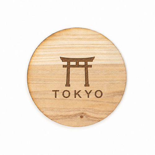 杉コースター(円形)