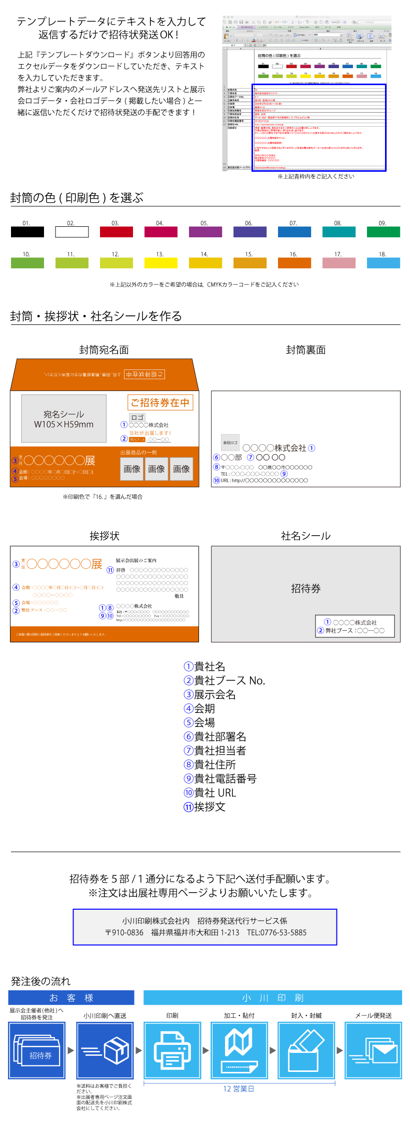 招待券発送代行サービス 洋長3紙封筒版 販促クリエイト Jp 招待券発送代行サービス 洋長3紙封筒版 販促クリエイト Jp