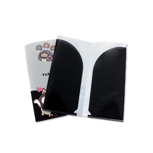 Wポケットチケットフォルダー