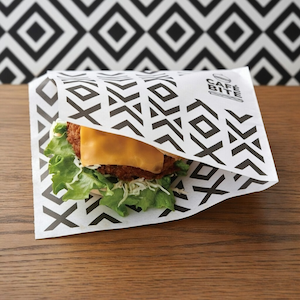 耐油袋がブランディング施策に！