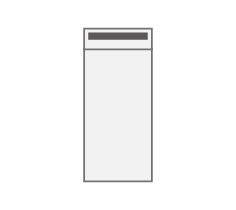 長3透明封筒DMセット